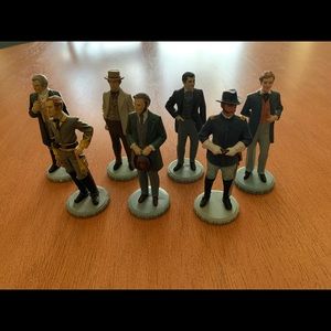 Gone with the wind 15 piece Franklin Mint figurines